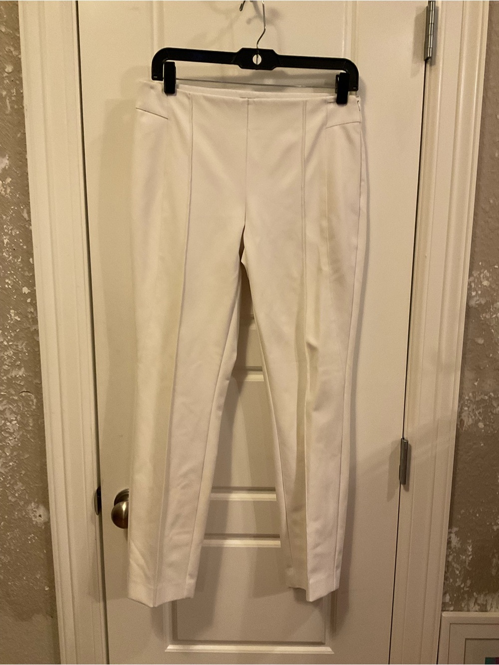 Lafayette 148 New York Gramercy White Pants - 4
